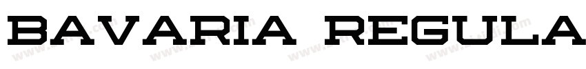 Bavaria Regular字体转换 Bavaria Regular字体转换